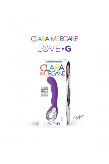Love G 2.0 violet - Vibromasseur Point G | Clara Morgane