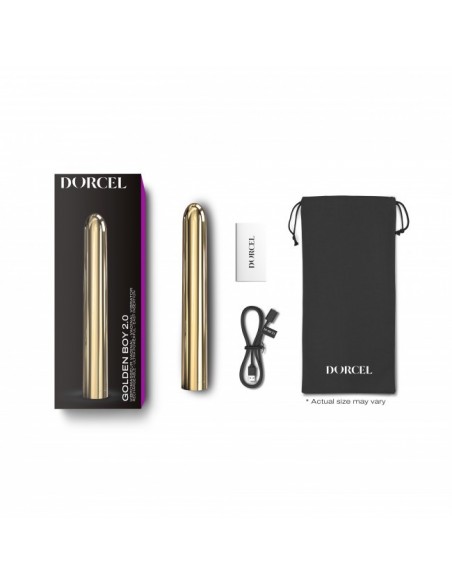 Dorcel Golden Boy 2.0 | Vibromasseur or | Dorcel