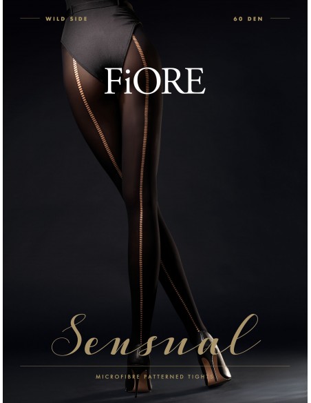 Wild Side Collants Noir | Fiore