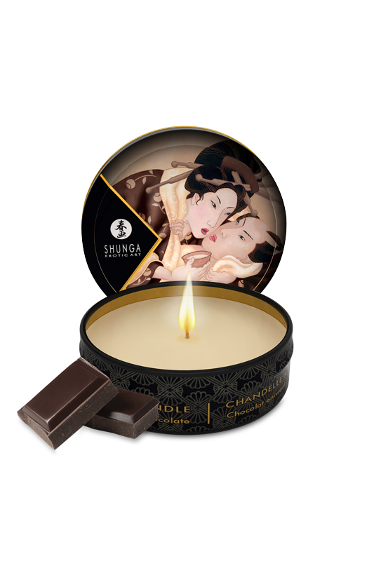Mini bougie de massage Chocolat Enivrant | Shunga