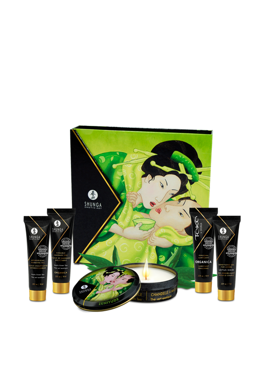 Kit Secret de Geisha ORGANICA Thé vert exotique | Shunga