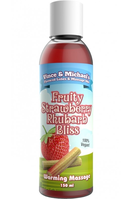Huile Chauffante V&M Saveur Fraise Rhubarbe 150 ml | Swede