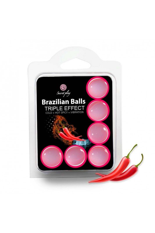 6 Brazilian Balls - Triple effect | Brazilian Balls