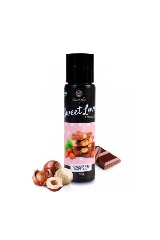 Gel comestible Chocolat noisette - 60 ml | Secret Play
