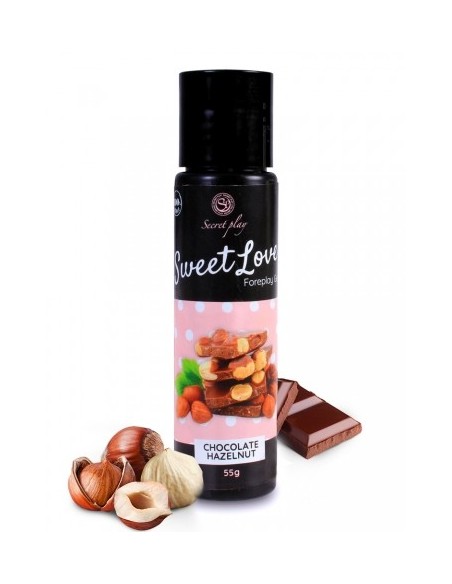 Gel comestible Chocolat noisette - 60 ml | Secret Play
