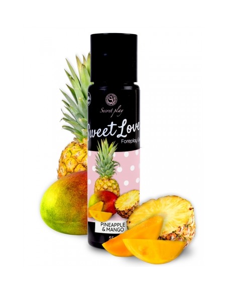 Gel comestible Mangue et Ananas 3684 - 60 ml | Secret Play