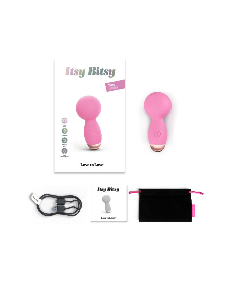 Itsy Bitsy : vibromasseur Pink Passion | Love to Love