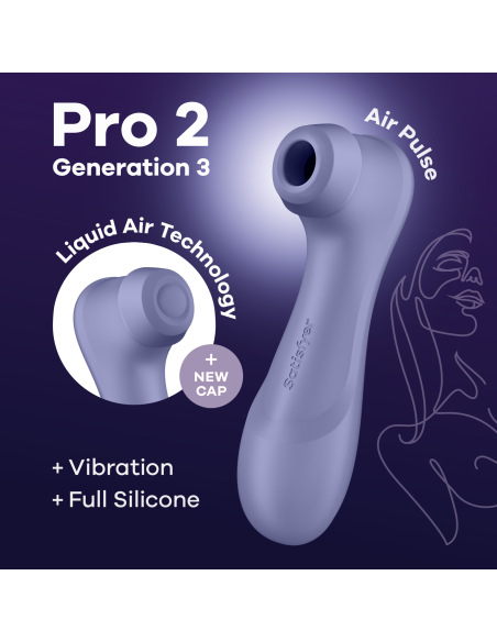 Pro 2 Génération 3 Air pluse - Lila | Satisfyer