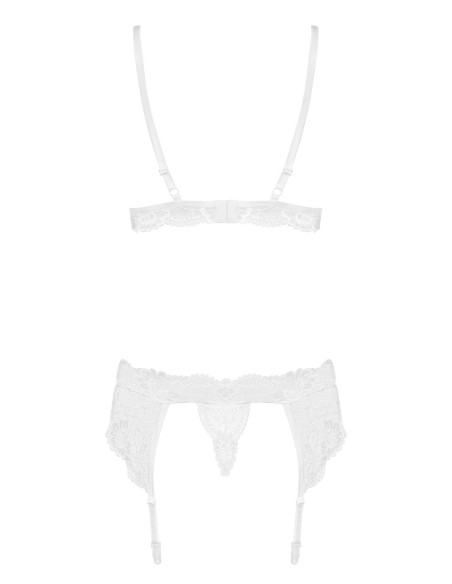 Ensemble Blanc Obsessive 3 pcs | Obsessive