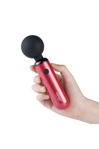 Pomi wand - Puissant mini vibromasseur Rose & Noir | Honey Play box 2