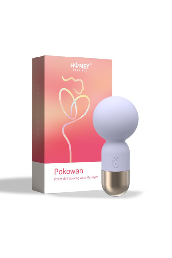 Pokewan : Mini vibromasseur de poche Violet | Honey Play box 2