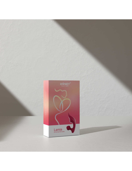 Lamia : Vibromasseur culotte double stimulation | Honey Play box