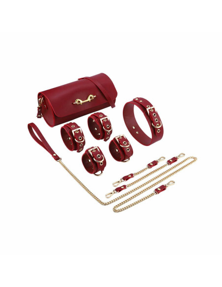 Federico : Kit de bondage en cuir véritable | Honey Play box