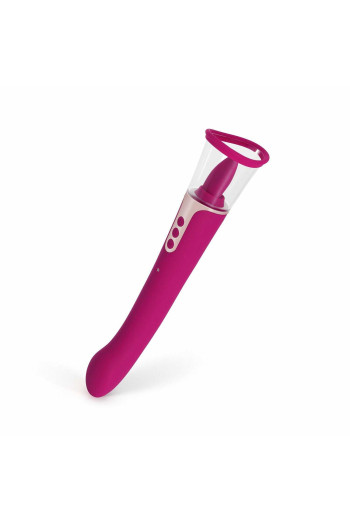 Succion : Vibromasseur 3 en 1 vibrant, léchant & Aspirant | Honey Play box 2