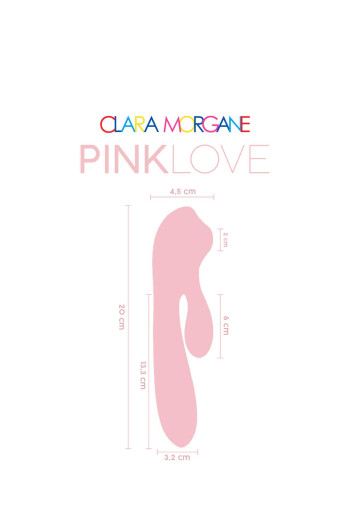 Pink Love de Clara Morgane : Stimulateur Clitoridien & Rabbit | Clara Morgane 2