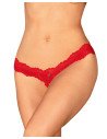 String Ouvert Rouge | Obsessive