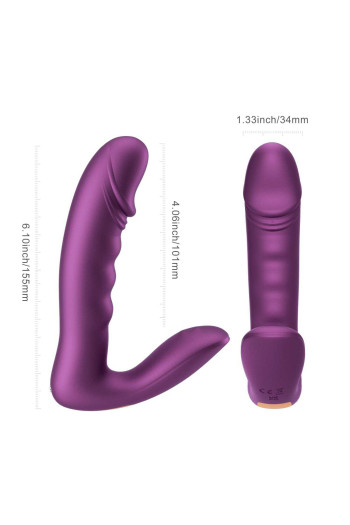 Vibromasseur Rora 2 G-Spot rotatif et clitoridien | Honey Play box 2