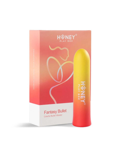 Vibromasseur Fantasy Bullet Jaune | Honey Play box