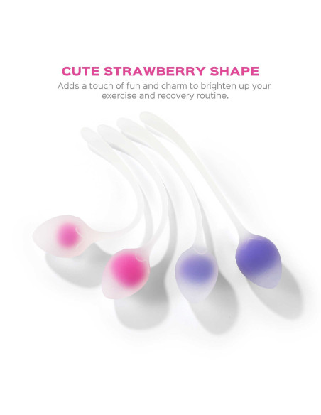 Berry : Set de 5 Boules de geisha Mauves | Honey Play box