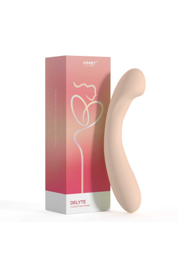Delyte : Vibromasseur point G incurvé | Honey Play box 2