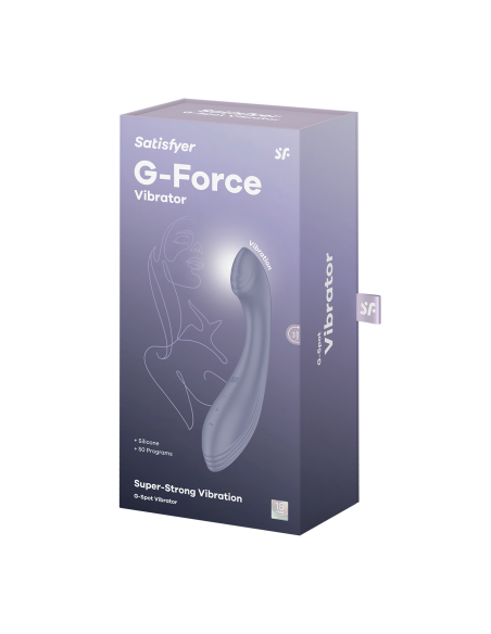 G-force Violet : vibromasseur expert point G | Satisfyer