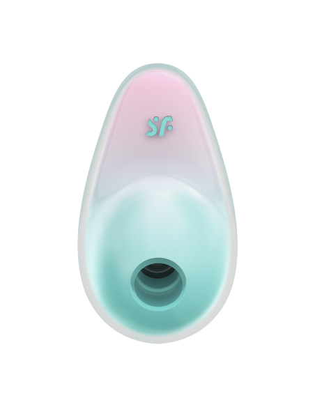 Pixie Dust Vert & Rose : Vibromasseur à ondes de pression | Satisfyer