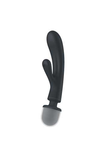 Triple lover : Rabbit & Wand Noir | Satisfyer 2