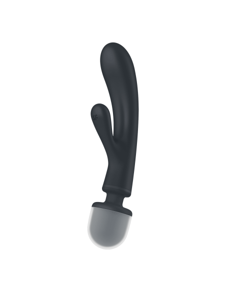 Triple lover : Rabbit & Wand Noir | Satisfyer