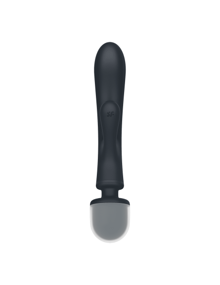 Triple lover : Rabbit & Wand Noir | Satisfyer