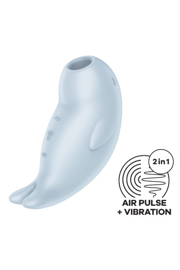 Vibromasseur Seal You Soon bleu turquoise | Satisfyer