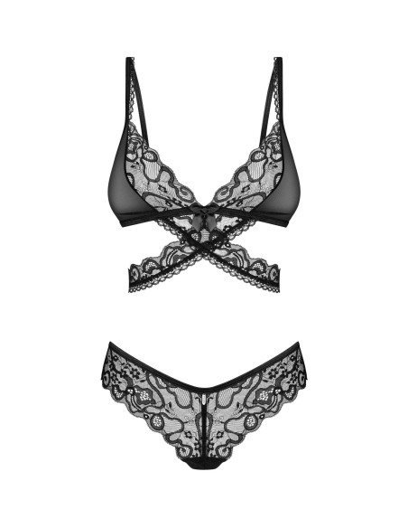 Blomentis : Ensemble 2 pièces Noir | Obsessive
