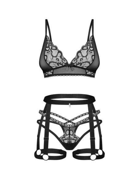 Ensemble Blomentis Noir 3 pièces | Obsessive
