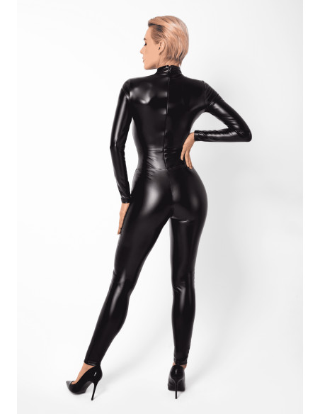 Combinaison Wetlook Noir Anneau Or | Noir HandMade