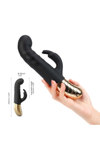 Rabbit vibrant G-stormer noir | Dorcel