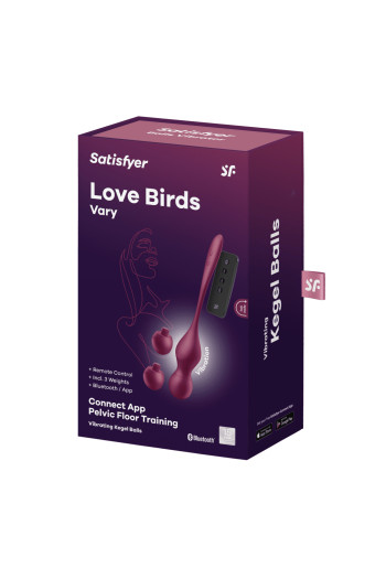 Boules de geisha connectées Love Birds Vary | Satisfyer 2