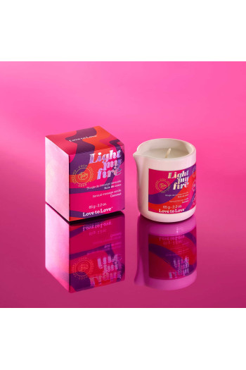 Bougie de massage Light My Fire Noix de coco | Love to Love 2