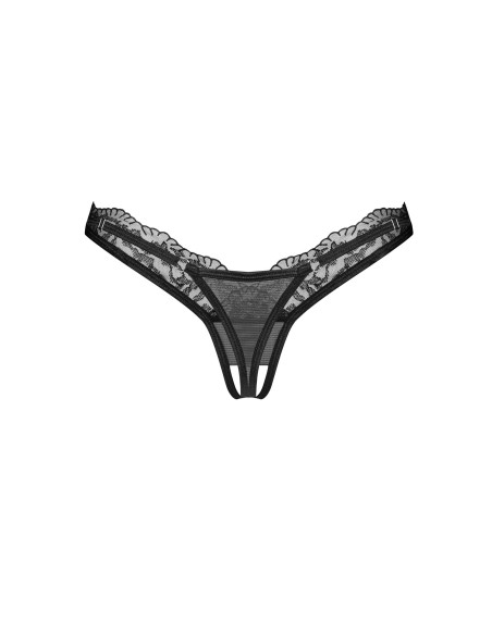 String ouvert Arrowel Noir | Obsessive
